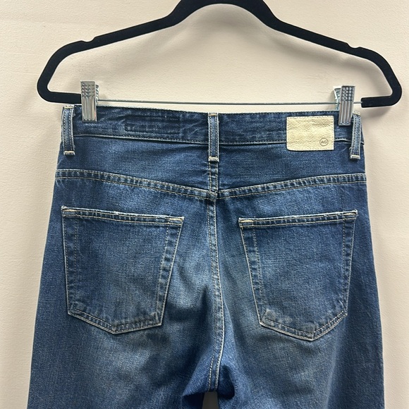 Ag Adriano Goldschmied The Rhett Vintage High-waisted Straight Leg Jeans Size 26 - Picture 5 of 8